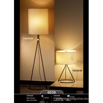 Modern White Painted Table Lamp Light